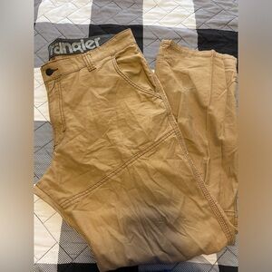Wrangler pants-size 36x30 tan